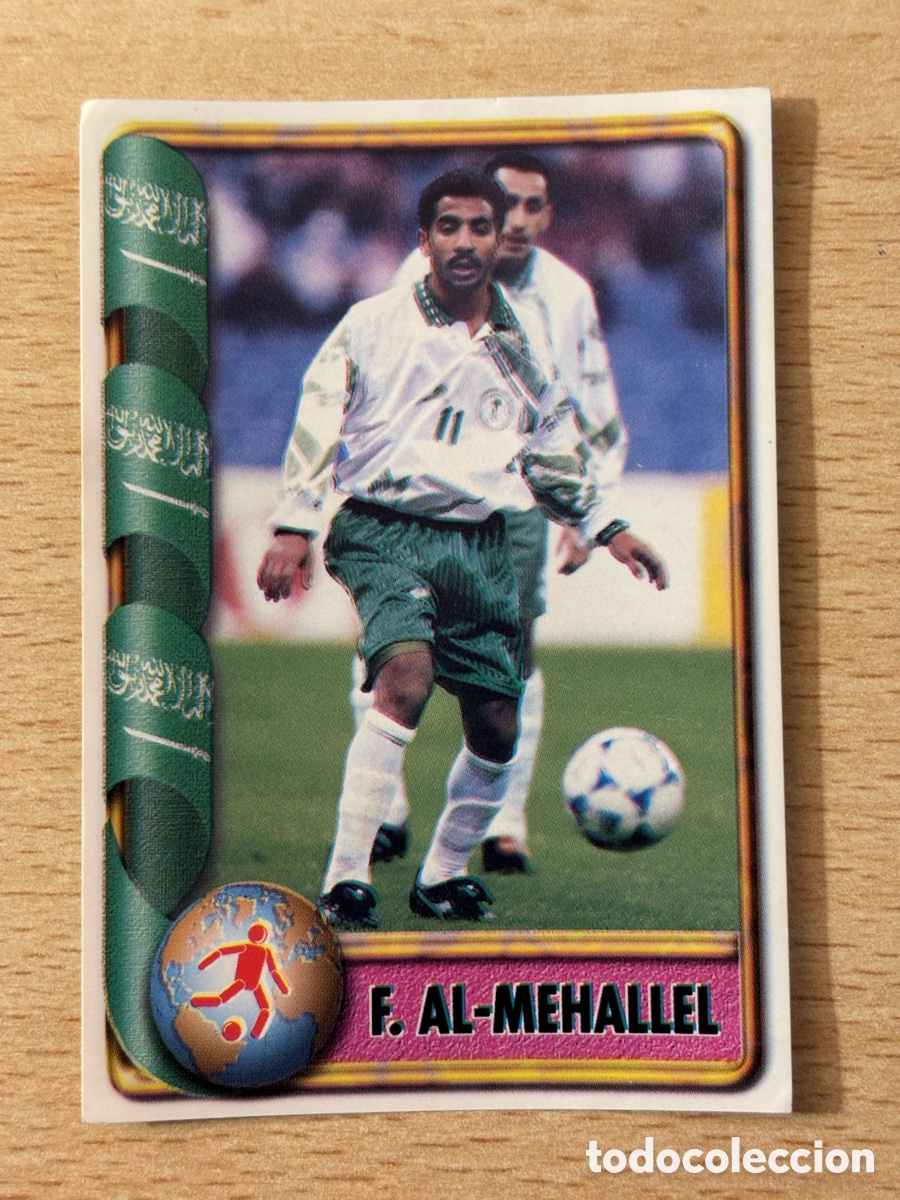 Cromos de F&uacute;tbol: # 39 Al-Mehallel Arabia Saud&iacute; Mundial Francia 98 Ediciones Estadio