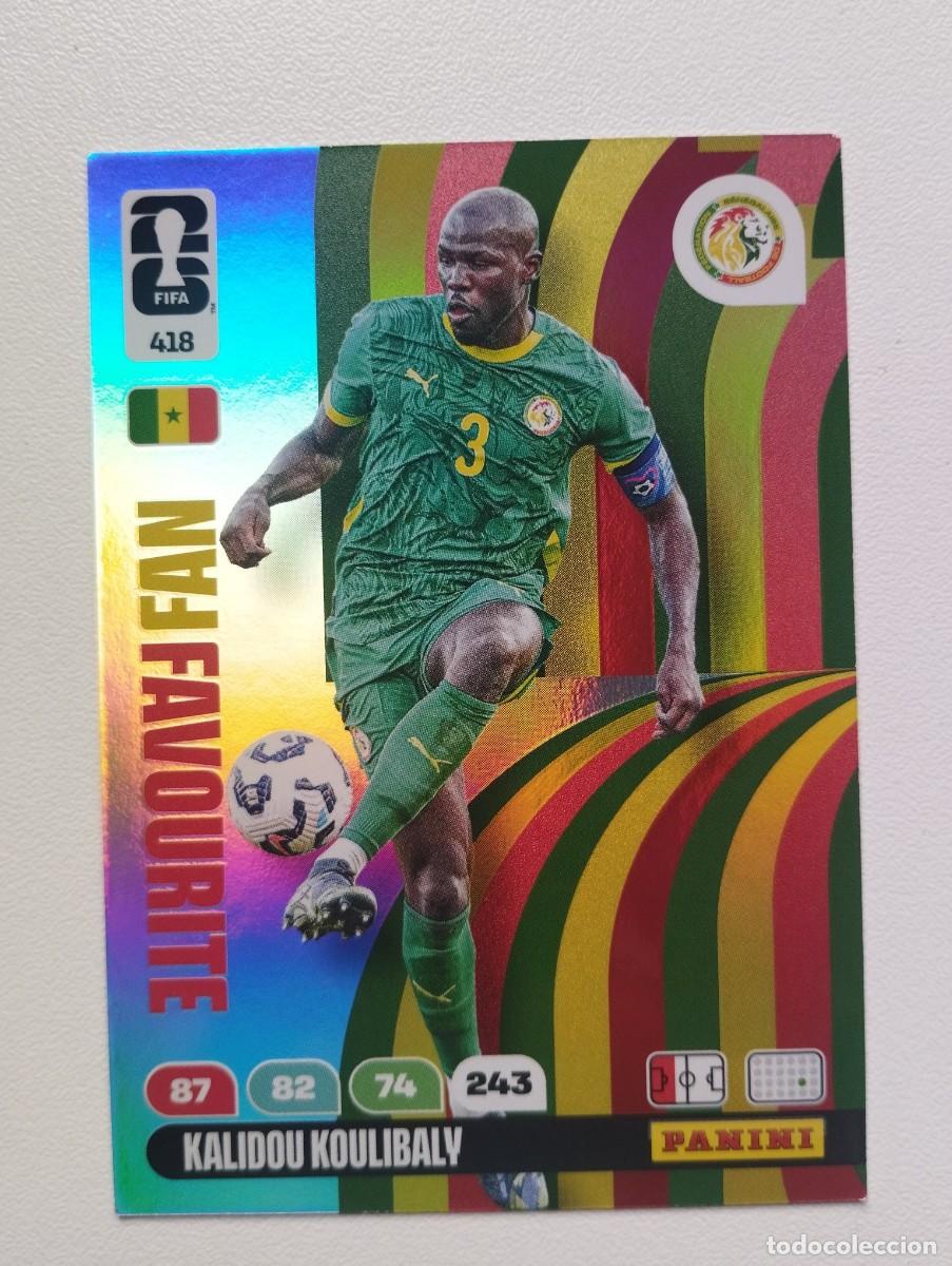 Cromos de F&uacute;tbol: CROMO CARD ADRENALYN MUNDIAL WORLD CUP 2026 HERO 418 KALIDOU KOULIBALY SENEGAL