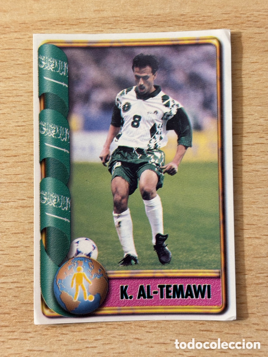 Cromos de F&uacute;tbol: # 34 Al-Temawi Arabia Saud&iacute; Mundial Francia 98 Ediciones Estadio