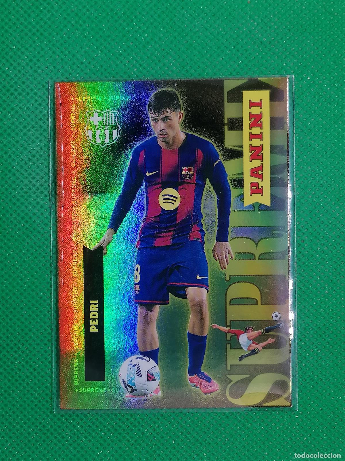 Cromos de F&uacute;tbol: S1 PEDRI SUPREME ⚽ PANINI CLUB BARCELONA CARD 25 26 2025 2026 ⚽