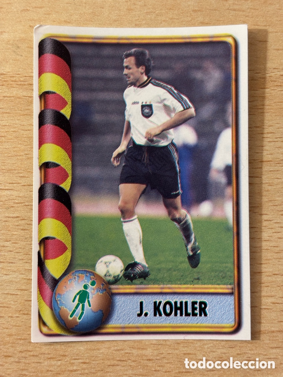 Cromos de F&uacute;tbol: # 16 Kohler Alemania Mundial Francia 98 Ediciones Estadio