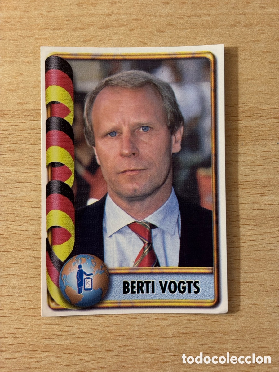 Cromos de F&uacute;tbol: # 12 Berti Vogts Seleccionador Alemania Mundial Francia 98 Ediciones Estadio