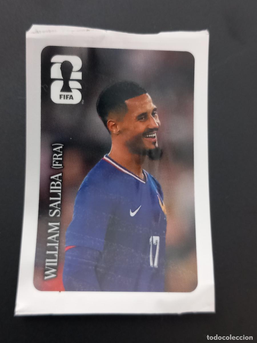 Cromos de F&uacute;tbol: WILLIAM SALIBA (FRANCIA) CROMO PANINI PROMOCION COCA COLA - MUNDIAL 2026 26