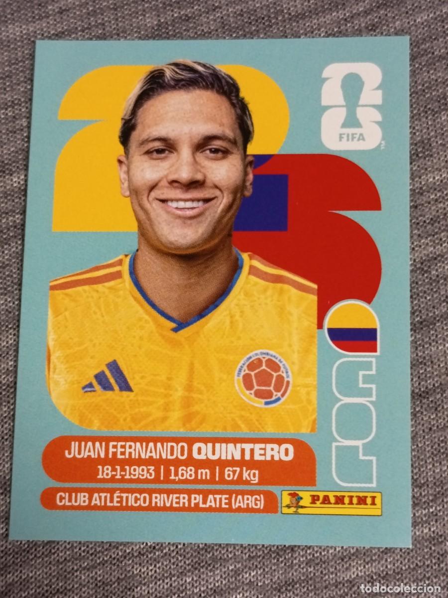 Cromos de F&uacute;tbol: QUINTERO COL 15 STICKER MUNDIAL 2026 PANINI FIFA WORLD CUP NUEVO
