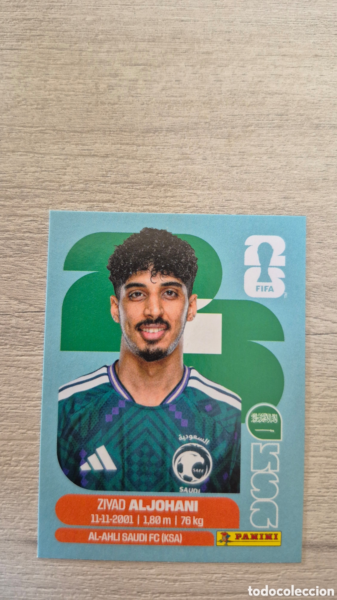 Cromos de F&uacute;tbol: KSA10 Aljohany FIFA World Cup 2026