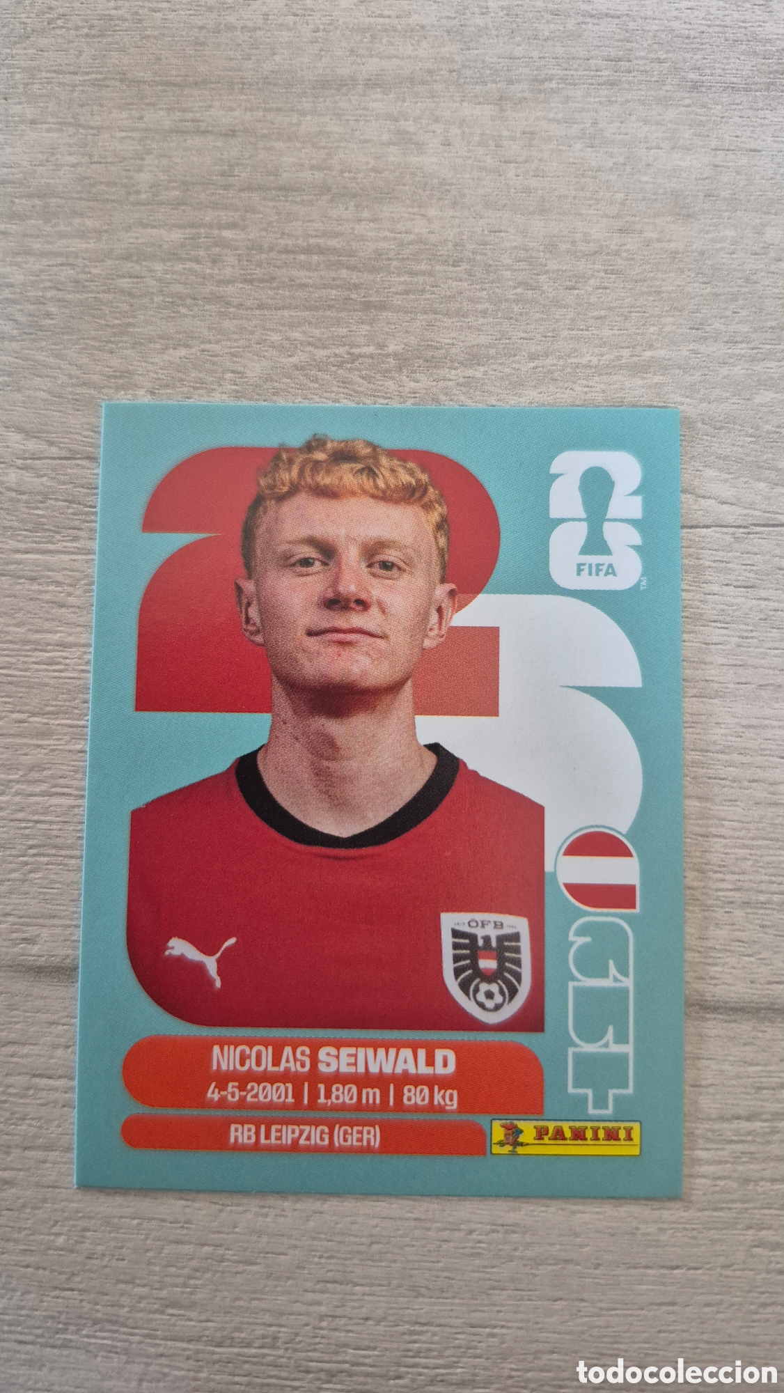 Cromos de F&uacute;tbol: AUT15 Seiwald FIFA World Cup 2026