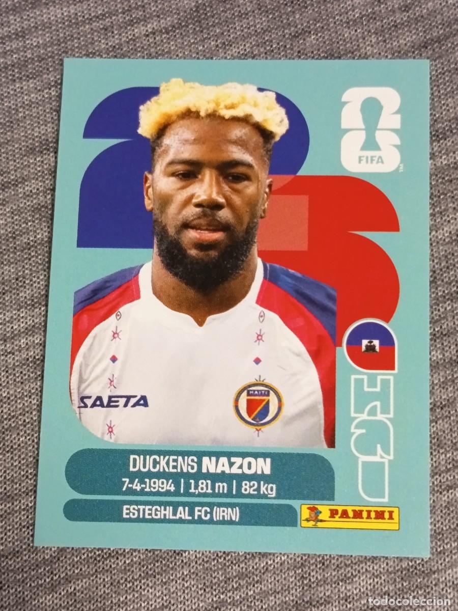 Cromos de F&uacute;tbol: NAZON HAI 18 STICKER MUNDIAL 2026 PANINI FIFA WORLD CUP NUEVO