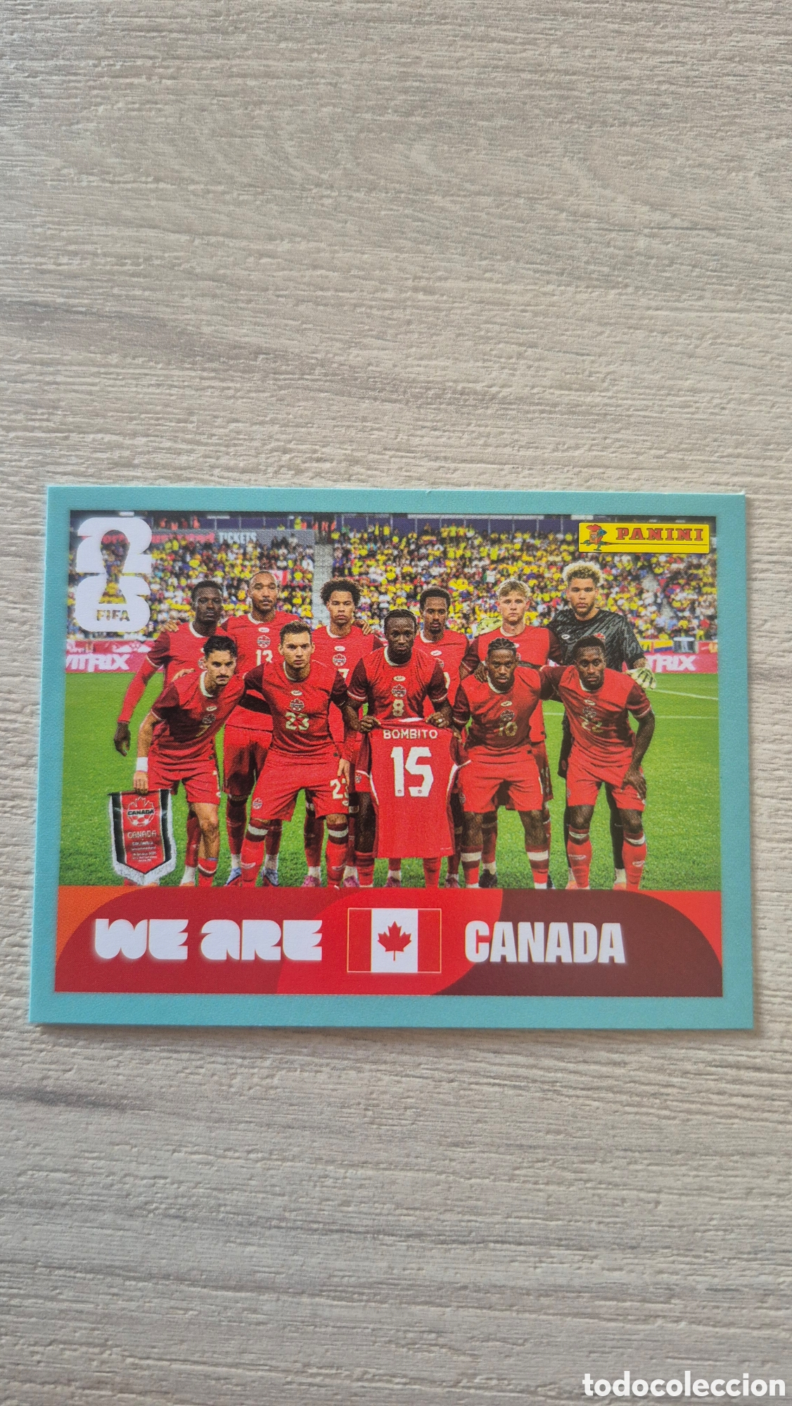 Cromos de F&uacute;tbol: CAN13 Plantilla Canad&aacute; FIFA World Cup 2026