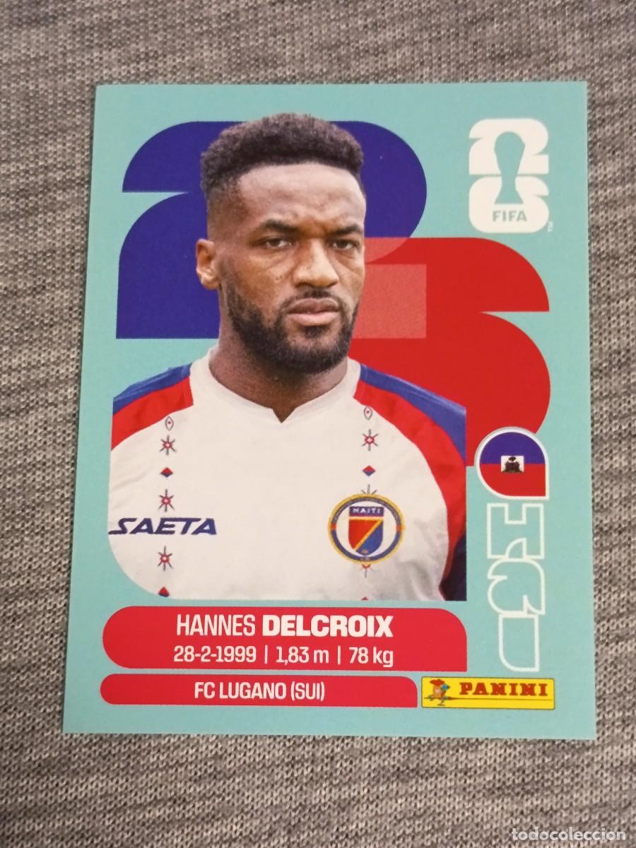 Cromos de F&uacute;tbol: DELCROIX HAI 9 STICKER MUNDIAL 2026 PANINI FIFA WORLD CUP NUEVO