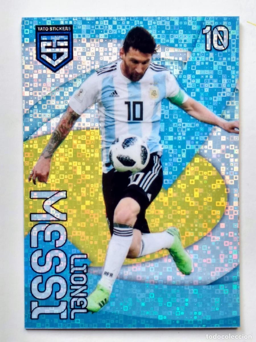 Cromos de F&uacute;tbol: CROMO- TARJETA- CARTA- CARD- LEO LIONEL MESSI ARGENTINA CAMPEON COPA AMERICA 2021- STATO STICKERS