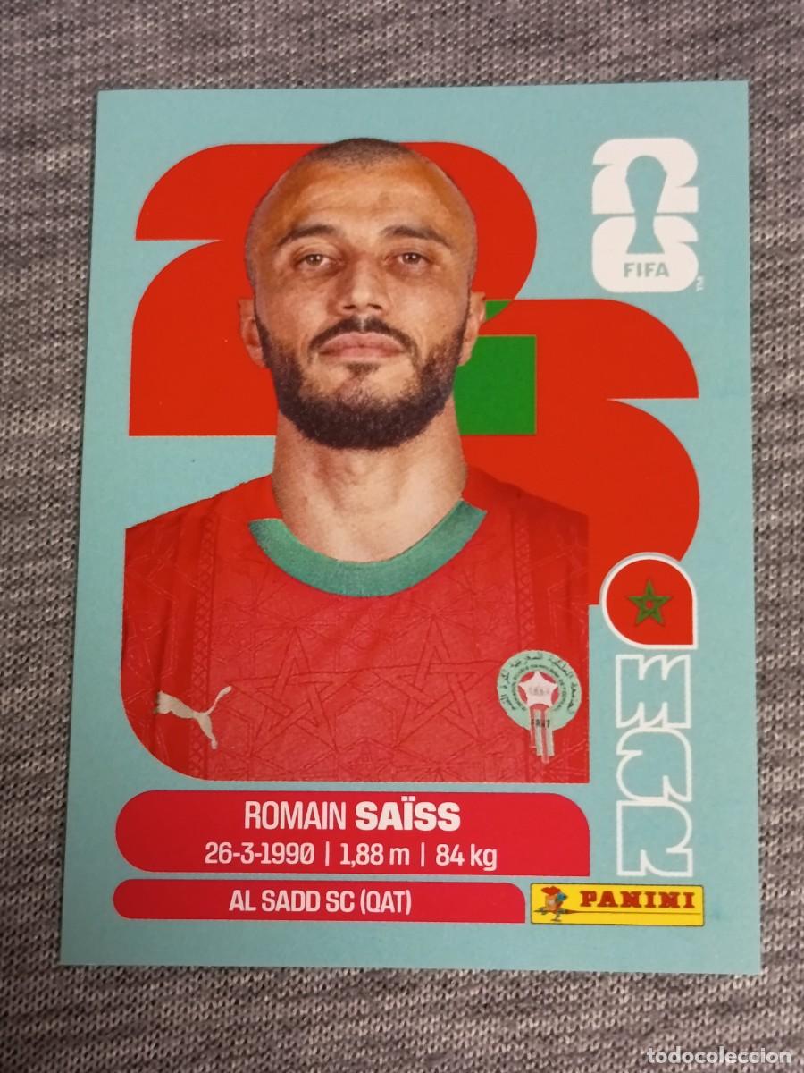 Cromos de F&uacute;tbol: SAISS MAR 7 STICKER MUNDIAL 2026 PANINI FIFA WORLD CUP NUEVO