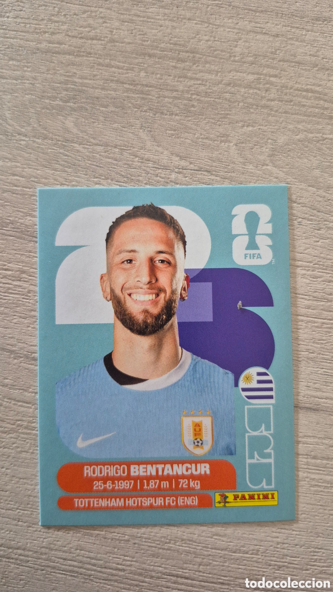 Cromos de F&uacute;tbol: URU12 Bentacur FIFA World Cup 2026