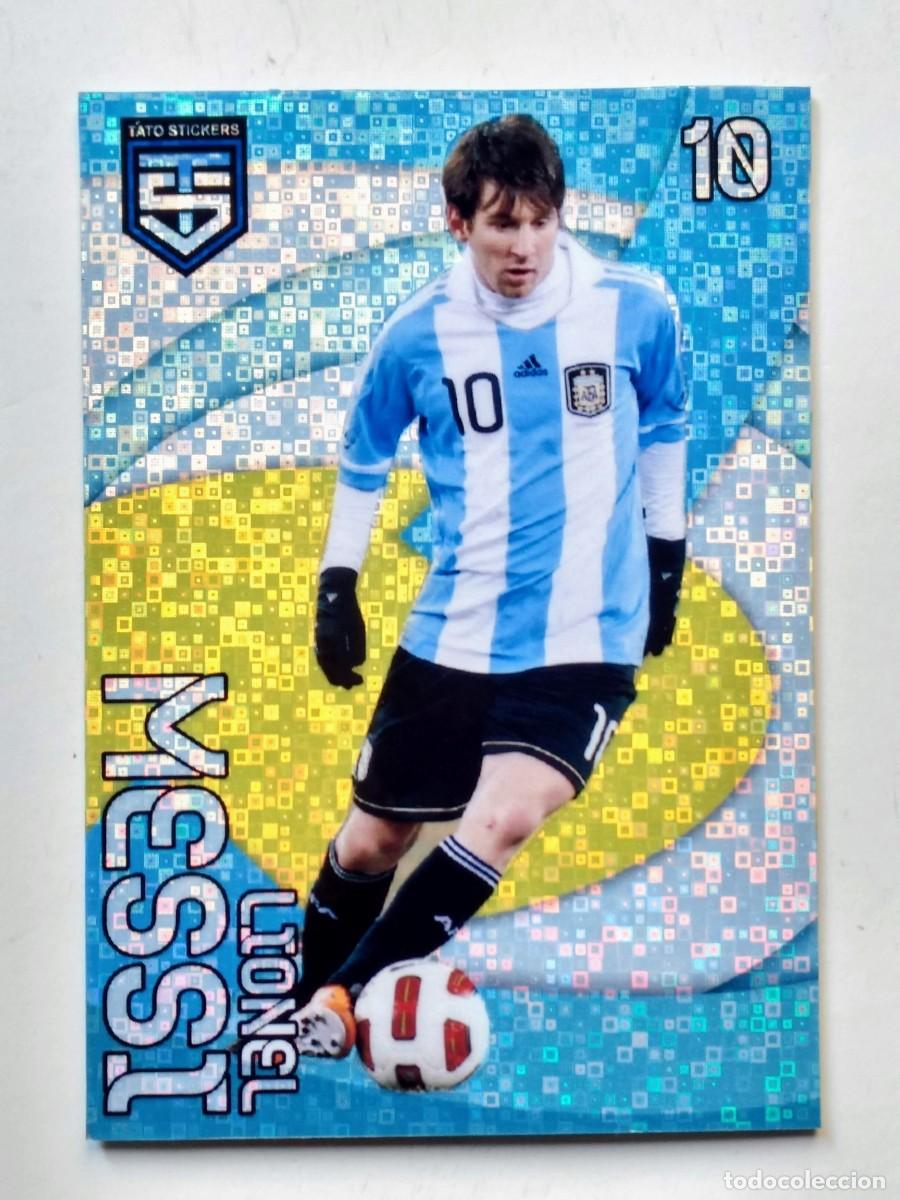 Cromos de F&uacute;tbol: CROMO- TARJETA- CARTA- CARD- LEO LIONEL MESSI ARGENTINA CAMPEON COPA AMERICA 2021- STATO STICKERS