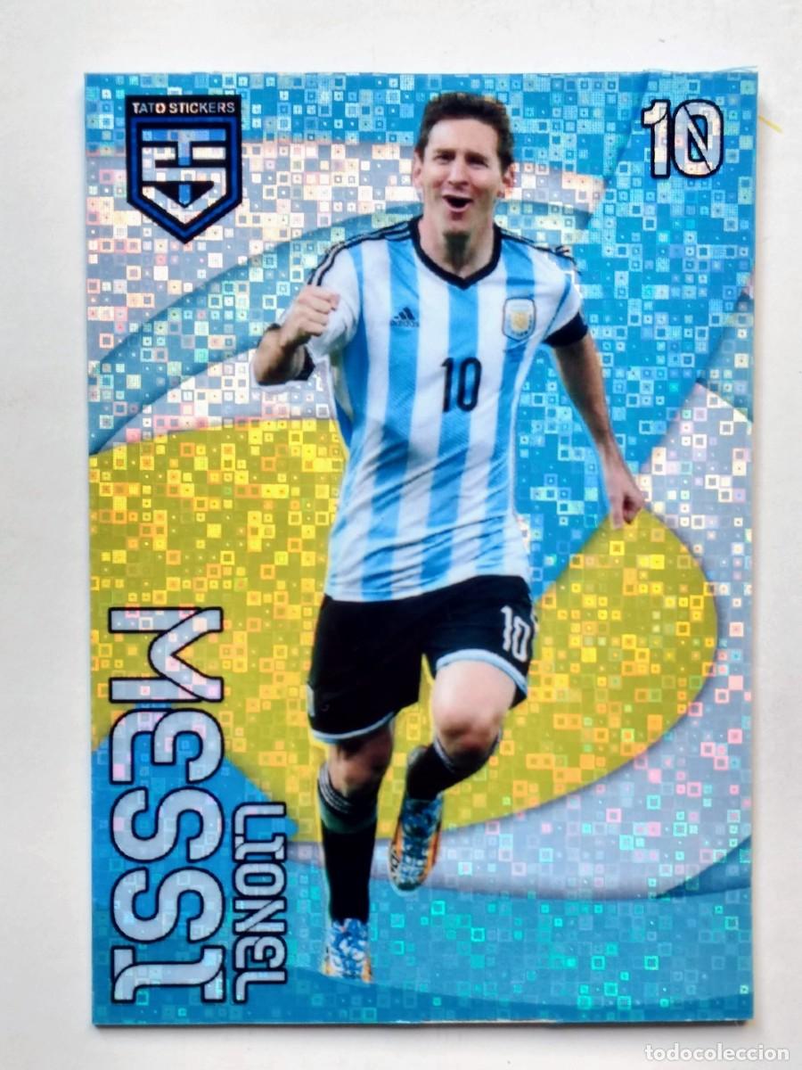 Cromos de F&uacute;tbol: CROMO- TARJETA- CARTA- CARD- LEO LIONEL MESSI ARGENTINA CAMPEON COPA AMERICA 2021- STATO STICKERS
