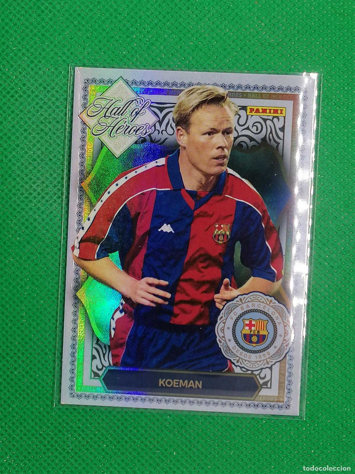 Cromos de F&uacute;tbol: HH2 KOEMAN HALL OF HEROES ⚽ PANINI CLUB BARCELONA CARD 25 26 2025 2026 ⚽