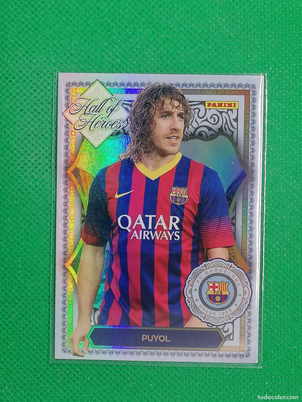 Cromos de F&uacute;tbol: HH6 PUYOL HALL OF HEROES ⚽ PANINI CLUB BARCELONA CARD 25 26 2025 2026 ⚽