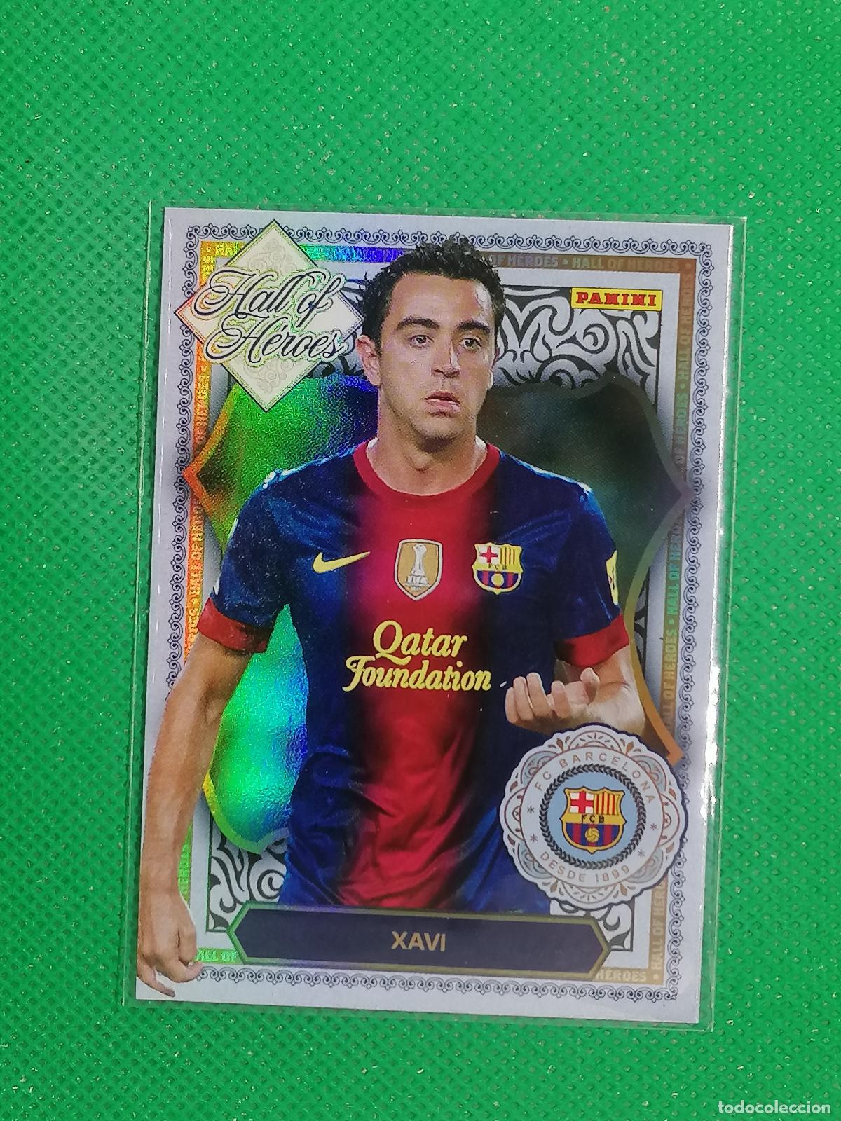 Cromos de F&uacute;tbol: HH9 XAVI HALL OF HEROES ⚽ PANINI CLUB BARCELONA CARD 25 26 2025 2026 ⚽