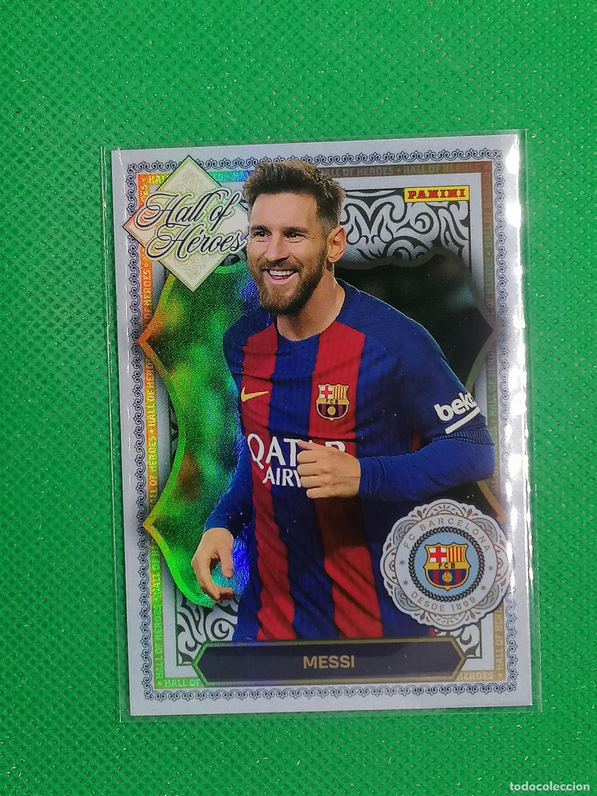 Cromos de F&uacute;tbol: HH10 MESSI HALL OF HEROES ⚽ PANINI CLUB BARCELONA CARD 25 26 2025 2026 ⚽