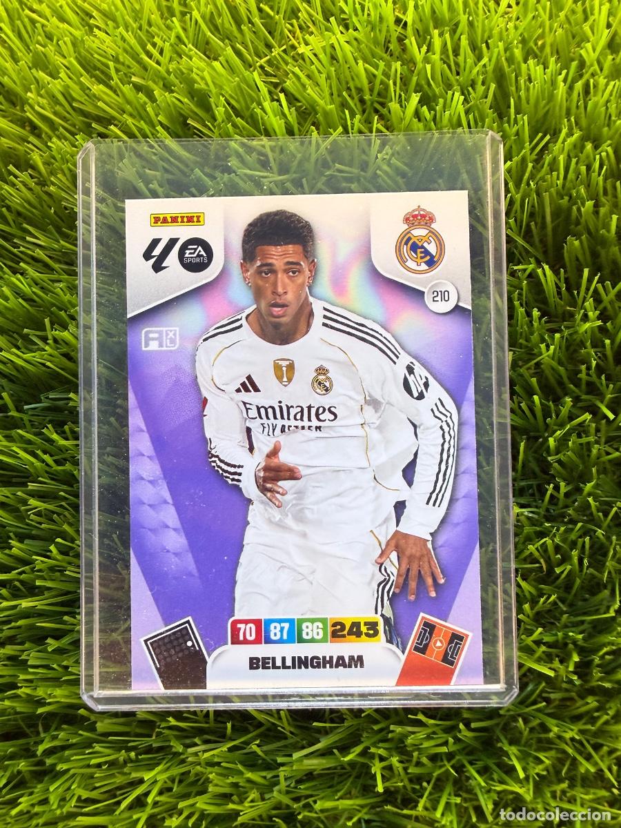 Cromos de F&uacute;tbol: N&ordm; 210 Bellingham Real Madrid CF Adrenalyn XL 25 26