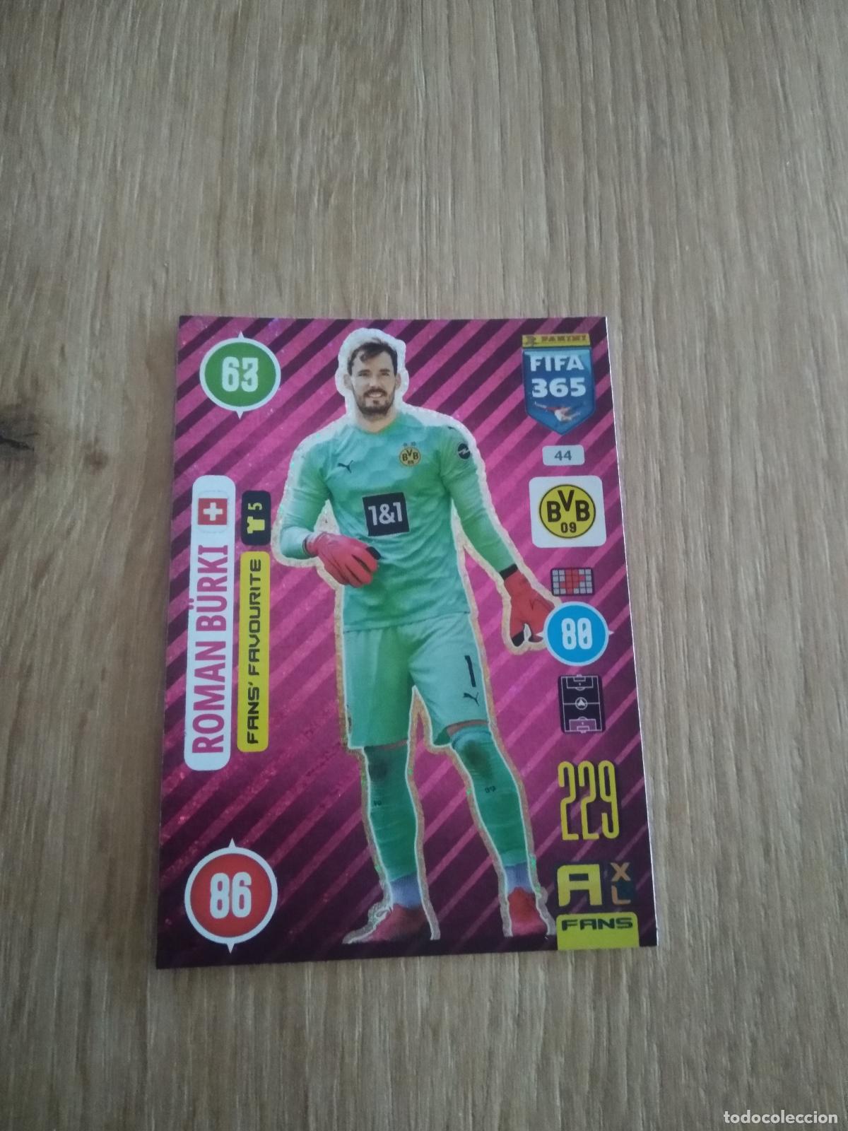 Cromos de F&uacute;tbol: 44 BURKI BORUSSIA DORTMUND CROMO FUTBOL PANINI ADRENALYN 20-21 FIFA 365 2020-2021