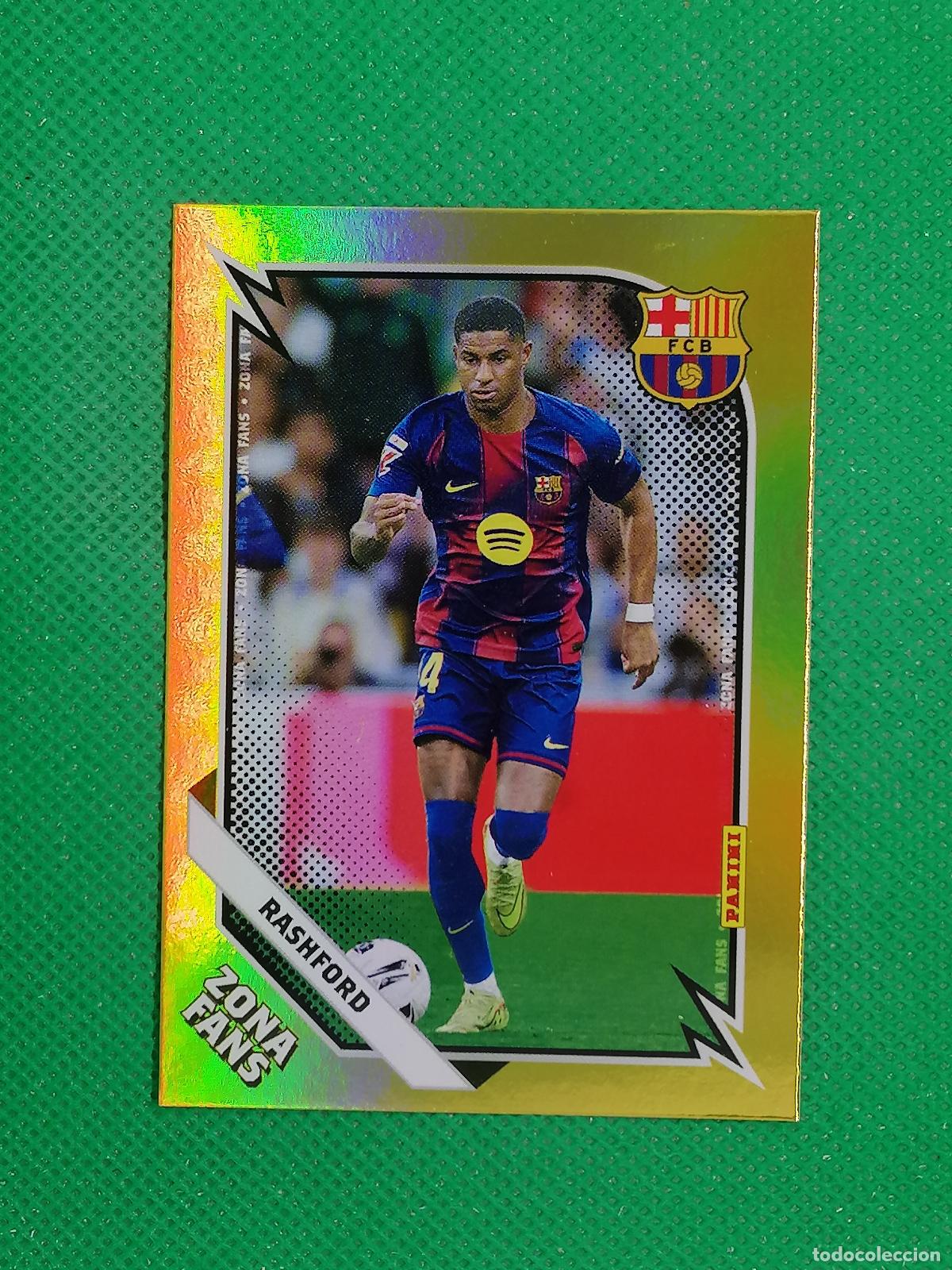 Cromos de F&uacute;tbol: KO 44 KO44 RASHFORD KROMIX ZONA FANS ⚽ PANINI CLUB BARCELONA CARD 25 26 2025 2026 ⚽