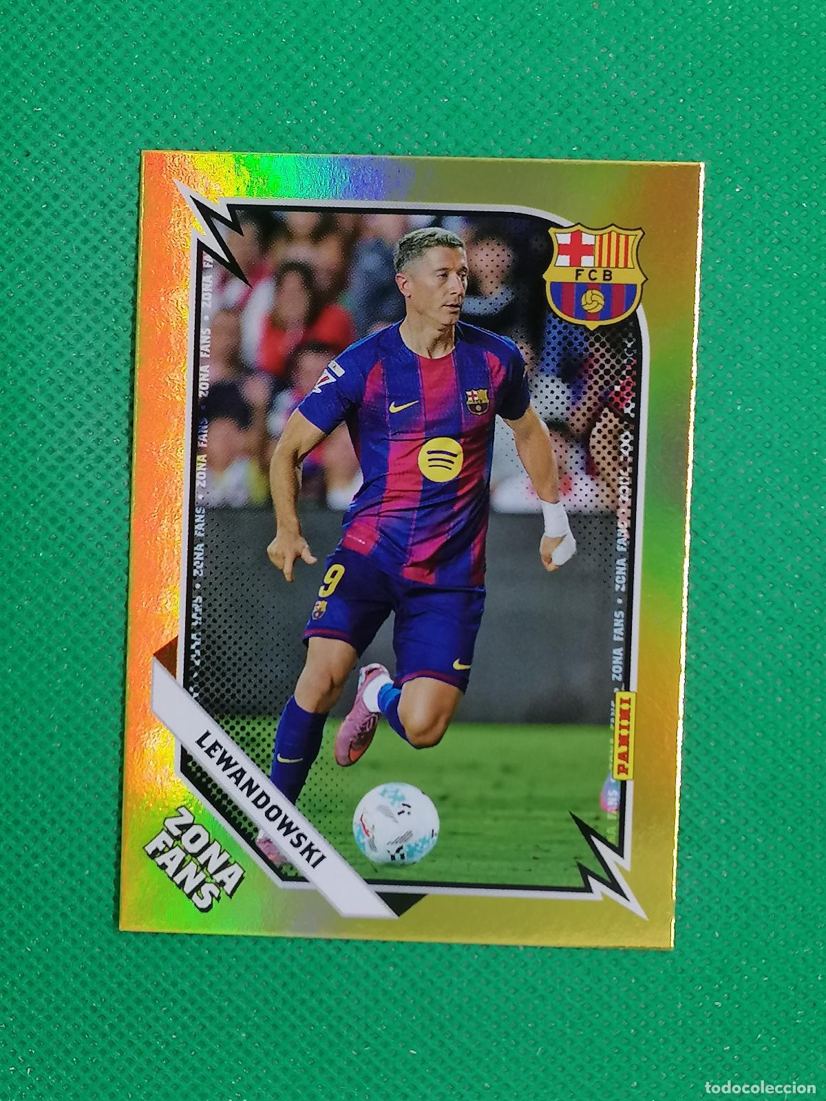 Cromos de F&uacute;tbol: KO 43 KO43 LEWANDOWSKI KROMIX ZONA FANS ⚽ PANINI CLUB BARCELONA CARD 25 26 2025 2026 ⚽