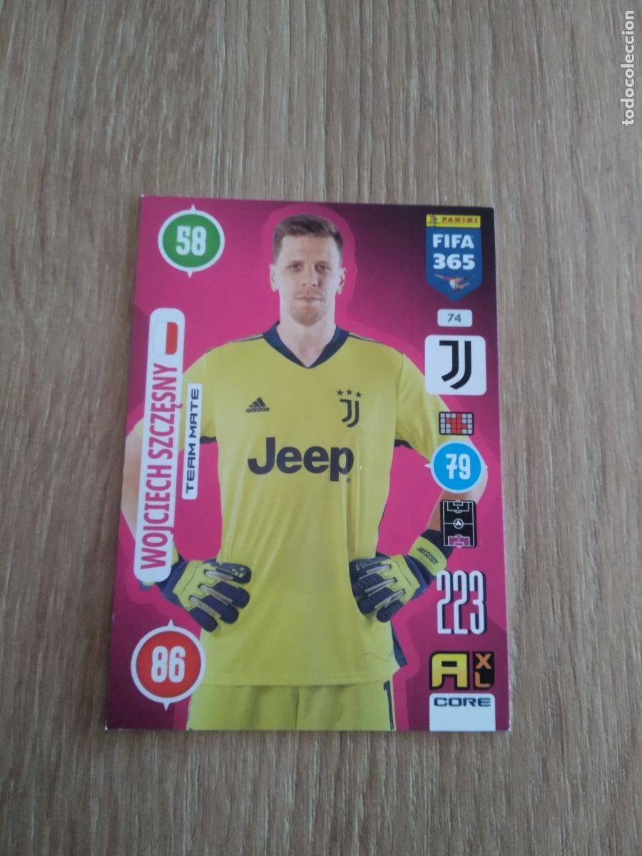 Cromos de F&uacute;tbol: 74 SZCZESNY JUVENTUS TURIN CROMO FUTBOL PANINI ADRENALYN 20-21 FIFA 365 2020-2021