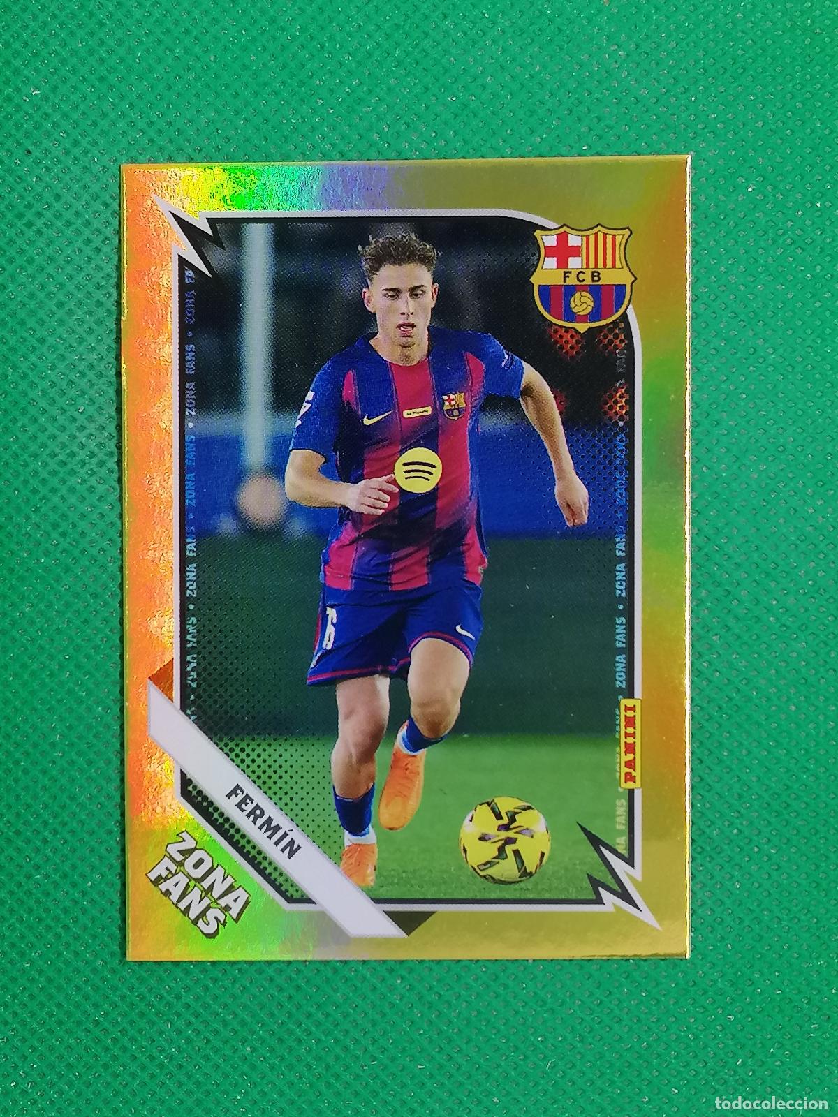 Football Stickers: KO 39 KO39 FERMIN KROMIX ZONA FANS ⚽ PANINI CLUB BARCELONA CARD 25 26 2025 2026 ⚽