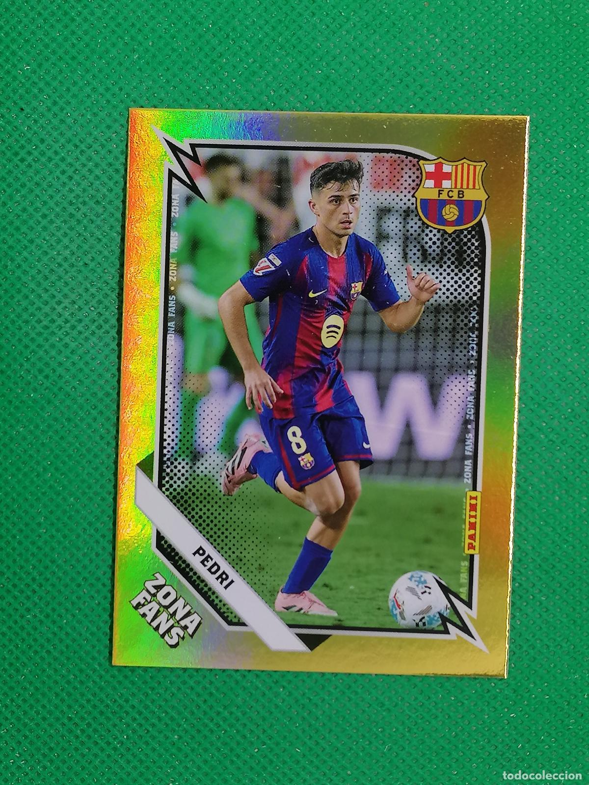 Football Stickers: KO 38 KO38 PEDRI KROMIX ZONA FANS ⚽ PANINI CLUB BARCELONA CARD 25 26 2025 2026 ⚽