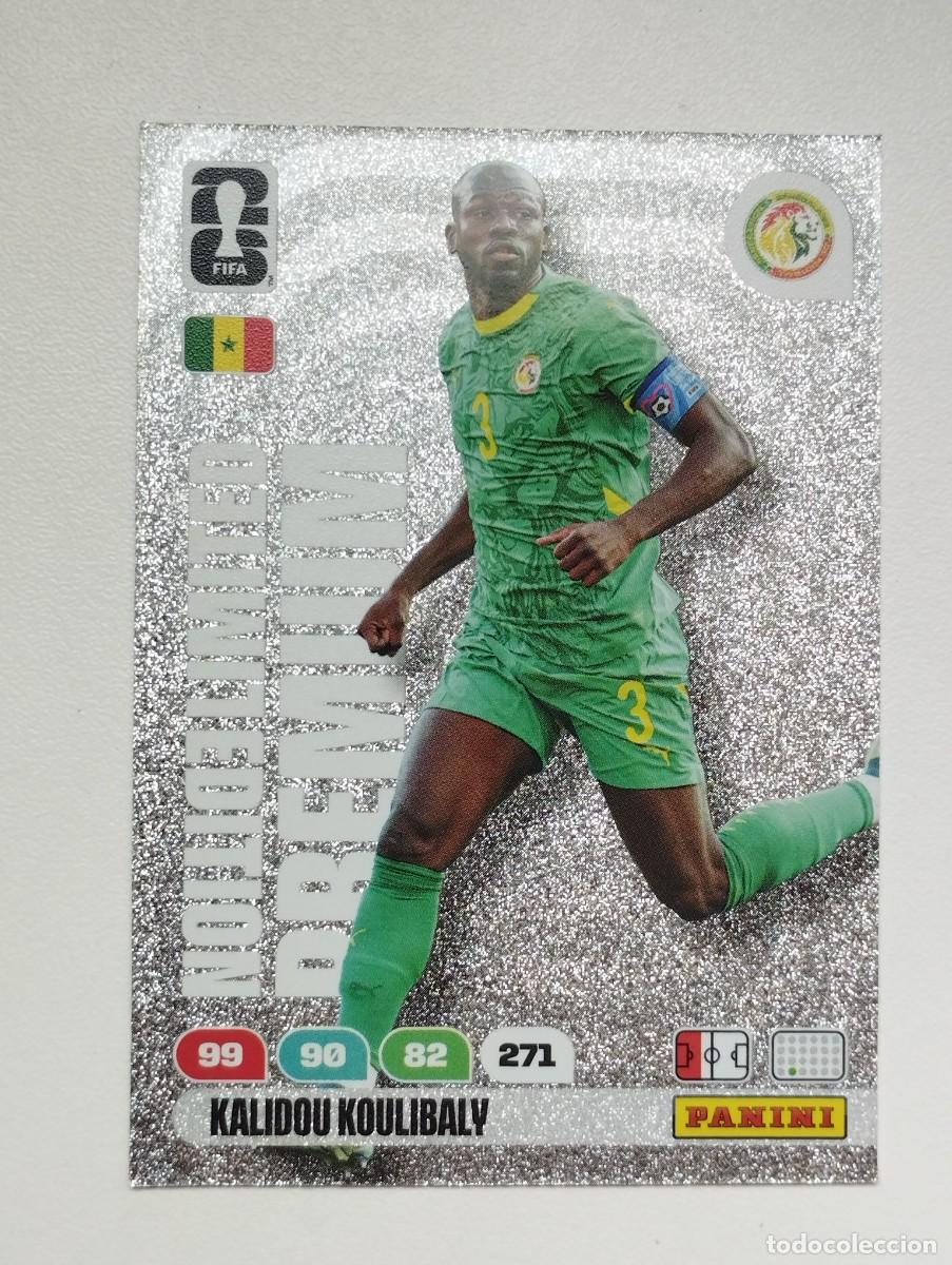 Cromos de F&uacute;tbol: CROMO CARD ADRENALYN MUNDIAL WORLD CUP 2026 LIMITED EDITION PREMIUM KALIDOU KOULIBALY SENEGAL