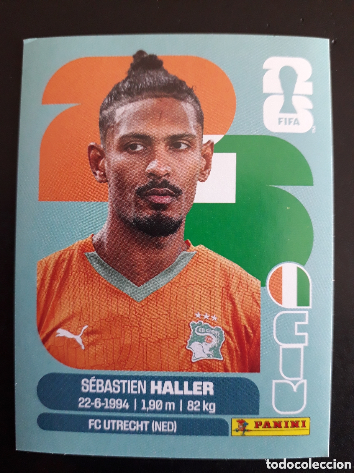 Football Stickers: HALLER COSTA DE MARFIL CIV 16 MUNDIAL F&Uacute;TBOL 2026 FIFA WORLD CUP PANINI SIN PEGAR PEDIDO M&Iacute;NIMO 3&euro;.