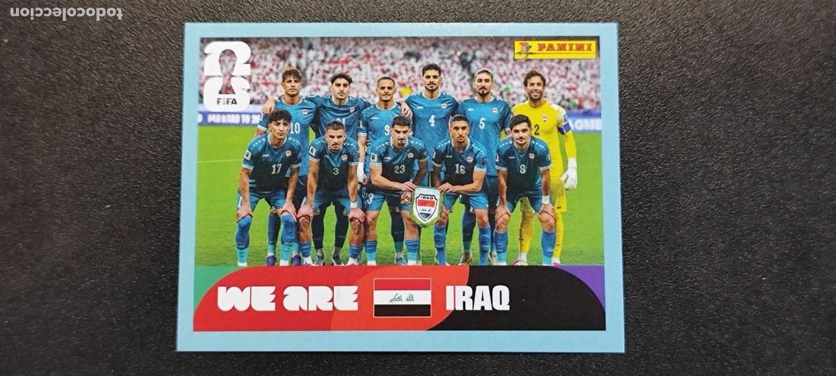 Cromos de F&uacute;tbol: FIFA WORLD CUP 2026 STICKER ALINEACION IRAQ # IRQ13 PANINI