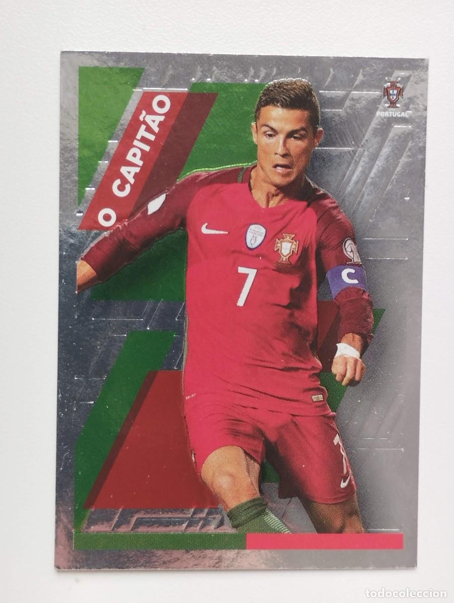 Cromos de F&uacute;tbol: CROMO STICKER PANINI CRISTIANO RONALDO PORTUGAL 2018 FOME DE VENCER