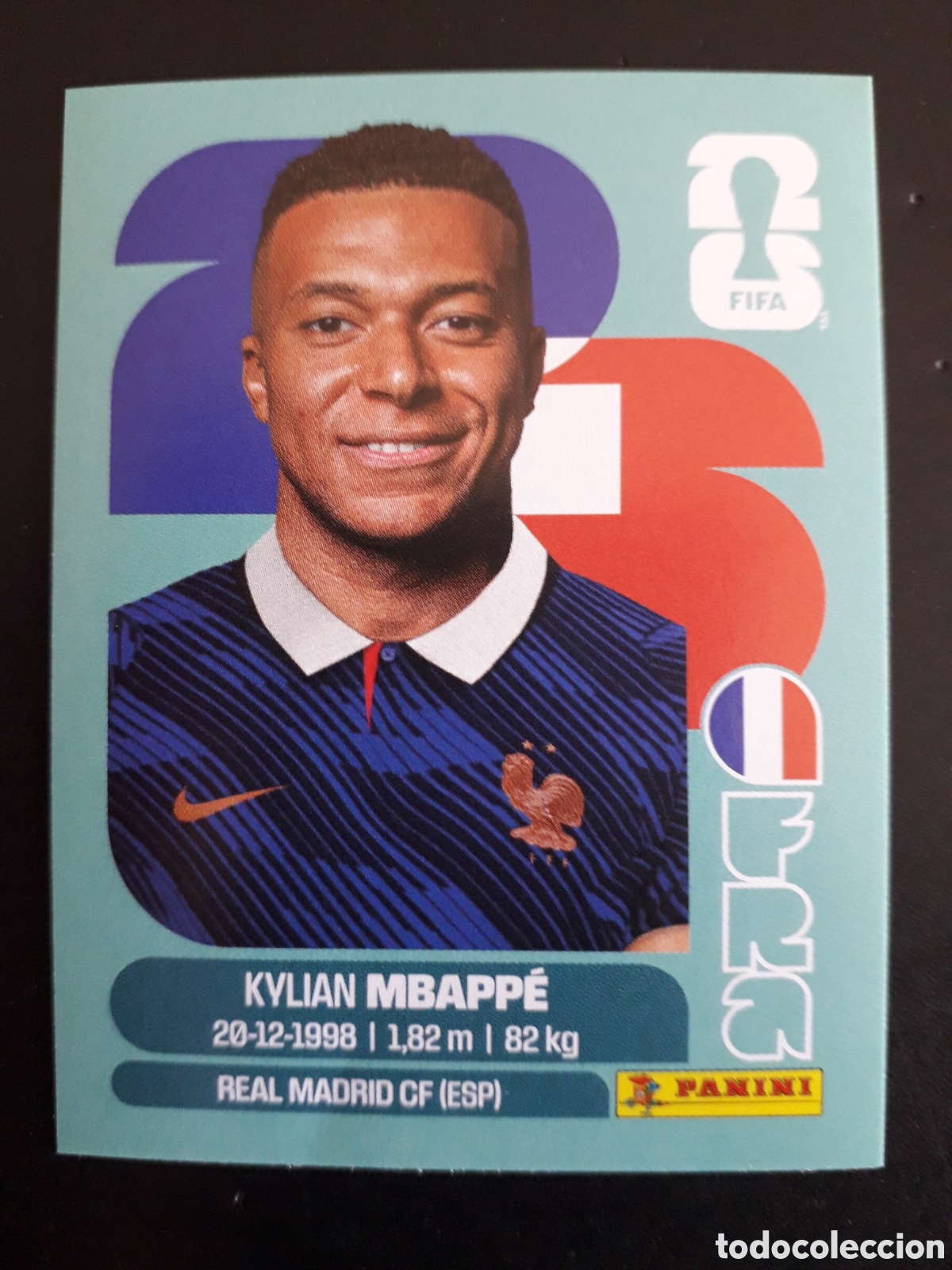 Cromos de F&uacute;tbol: MBAPP&Eacute; FRANCIA FRA 20 MUNDIAL F&Uacute;TBOL 2026 FIFA WORLD CUP PANINI SIN PEGAR PEDIDO M&Iacute;NIMO 3&euro;