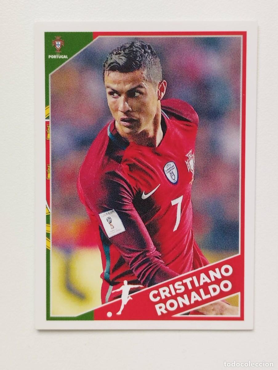 Cromos de F&uacute;tbol: CROMO STICKER PANINI CRISTIANO RONALDO PORTUGAL 2018 FOME DE VENCER