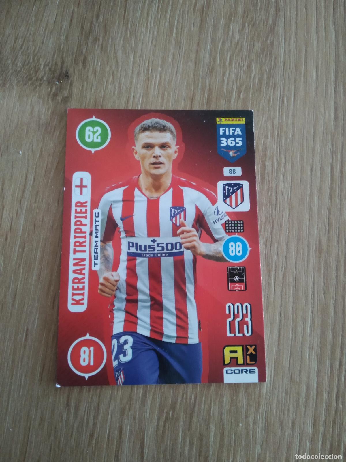 Cromos de F&uacute;tbol: 88 TRIPPIER ATLETICO DE MADRID CROMO FUTBOL PANINI ADRENALYN 20-21 FIFA 365 2020-2021