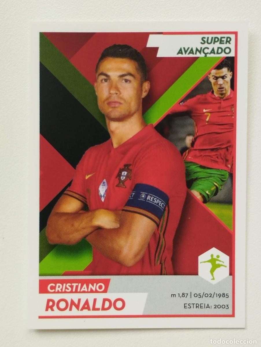 Cromos de F&uacute;tbol: CROMO STICKER PANINI CRISTIANO RONALDO PORTUGAL 2022 FOME DE VENCER
