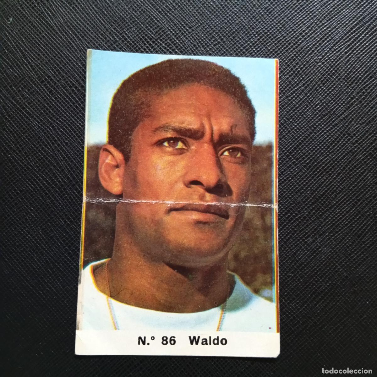 Cromos de F&uacute;tbol: 86 WALDO VALENCIA GRAFICAS BERGAS FUTBOL CROMO LIGA PIPAS SON SANCHEZ A&Ntilde;OS 60
