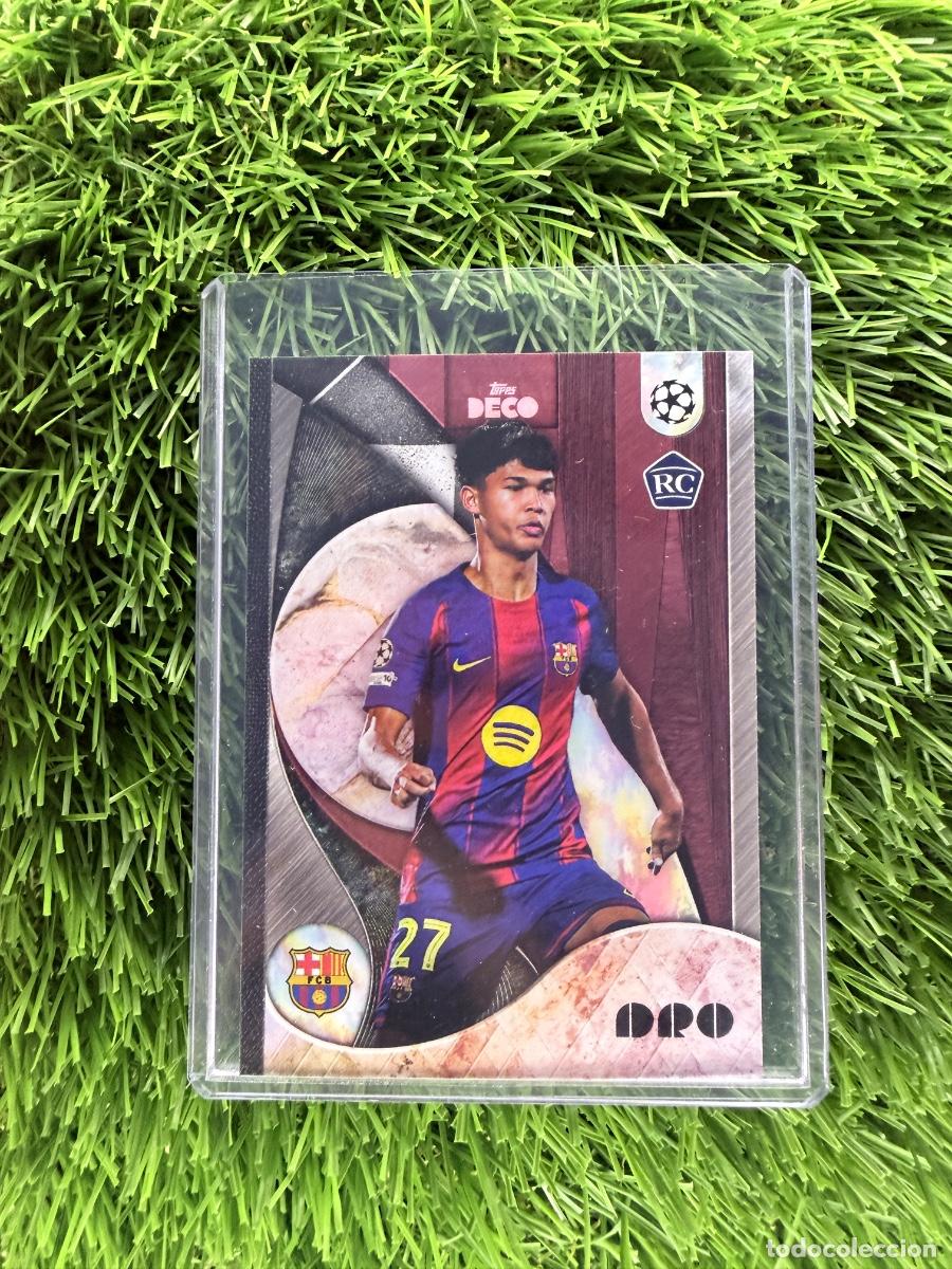Cromos de F&uacute;tbol: Dro Rookie Card Prodigy FC Barcelona Topps Deco 25 26