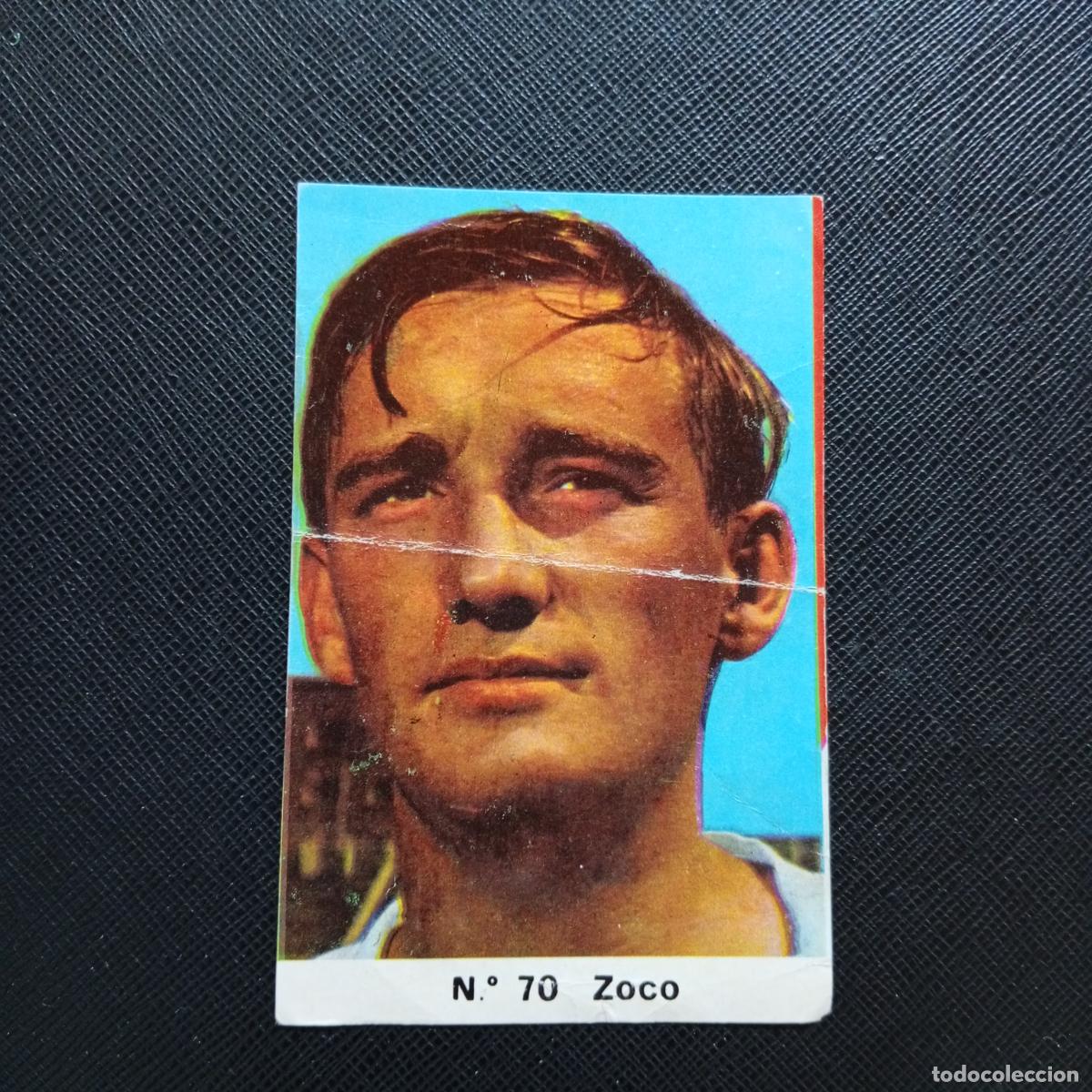 Cromos de F&uacute;tbol: 70 ZOCO REAL MADRID GRAFICAS BERGAS FUTBOL CROMO LIGA PIPAS SON SANCHEZ A&Ntilde;OS 60