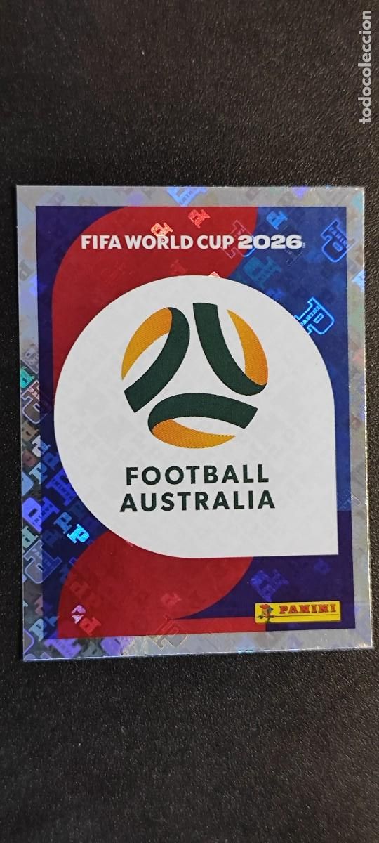 Cromos de F&uacute;tbol: FIFA WORLD CUP 2026 STICKER ESCUDO AUSTRALIA # AUS1 PANINI