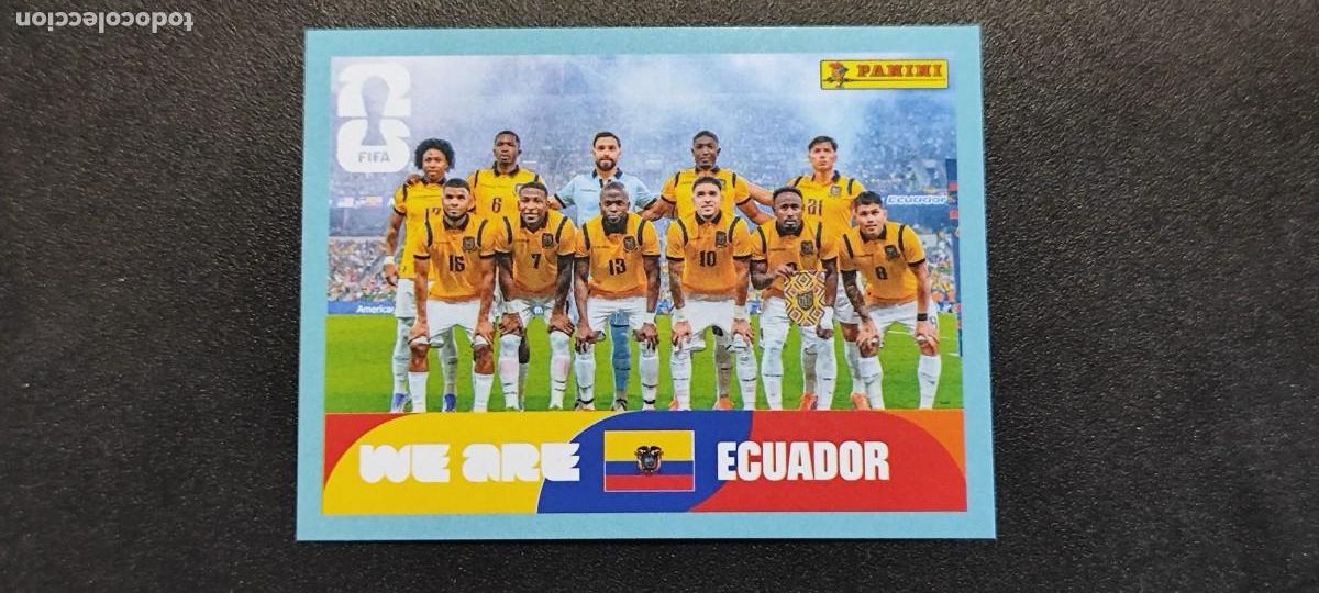 Cromos de F&uacute;tbol: FIFA WORLD CUP 2026 STICKER ALINEACION ECUADOR # ECU13 PANINI