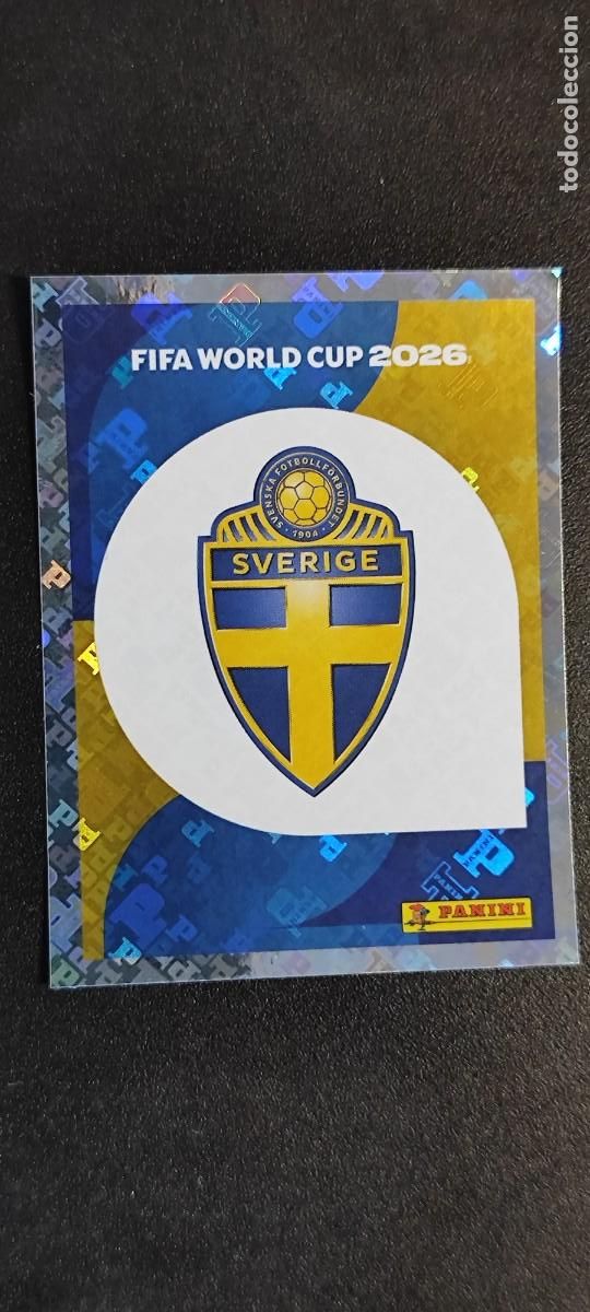 Cromos de F&uacute;tbol: FIFA WORLD CUP 2026 STICKER ESCUDO SUECIA # SWE1 PANINI