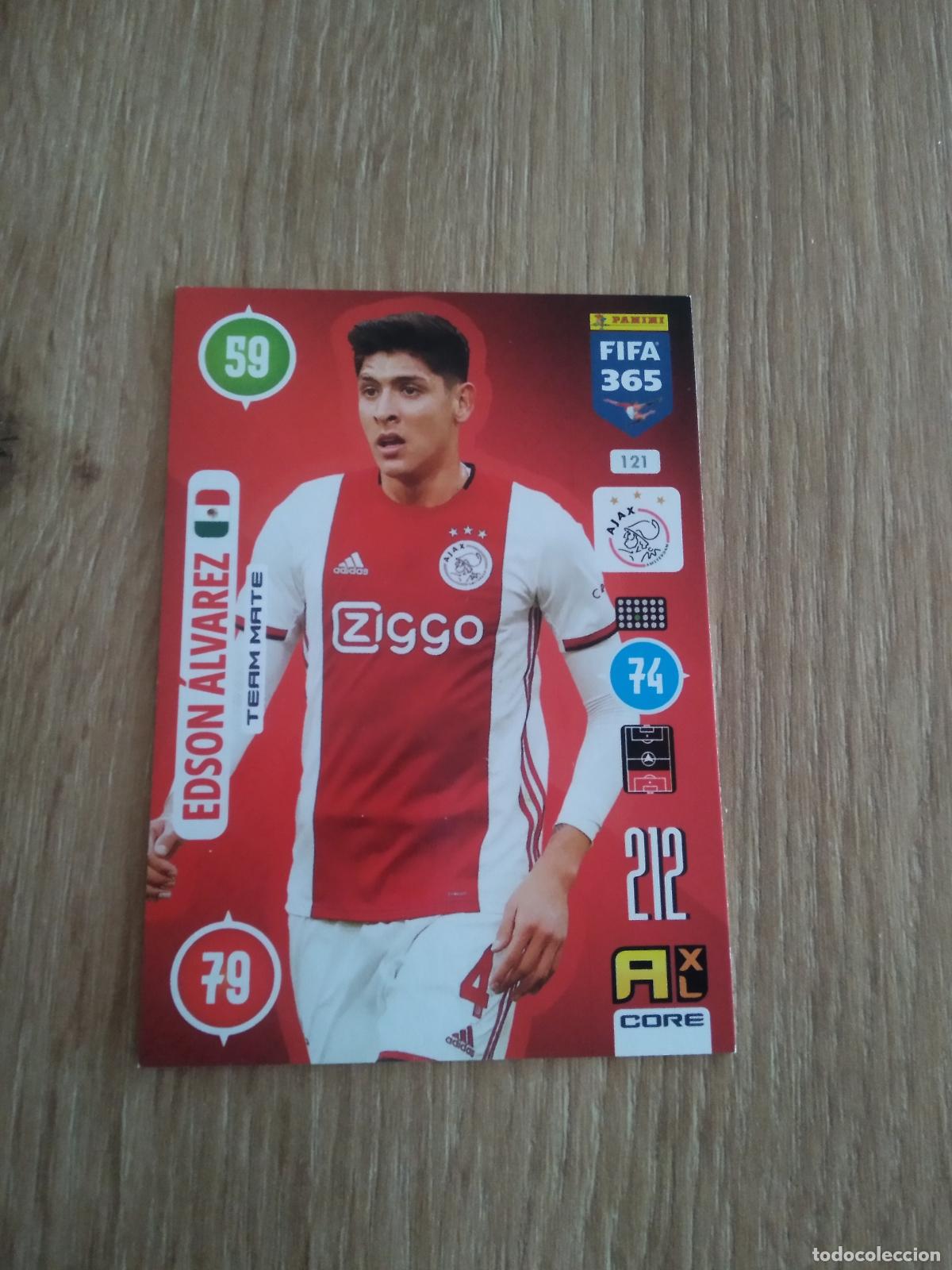 Cromos de F&uacute;tbol: 121 EDSON ALVAREZ AJAX CROMO FUTBOL PANINI ADRENALYN 20-21 FIFA 365 2020-2021