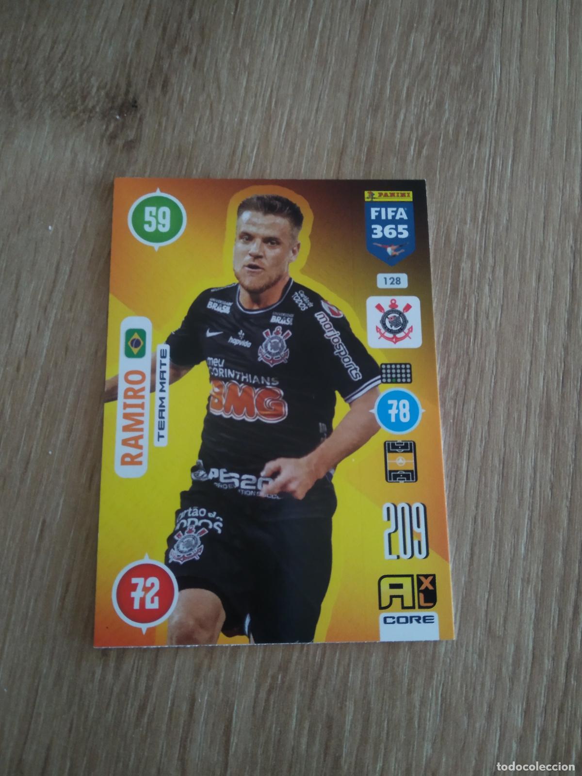Cromos de F&uacute;tbol: 128 RAMIRO CORINTHIANS CROMO FUTBOL PANINI ADRENALYN 20-21 FIFA 365 2020-2021