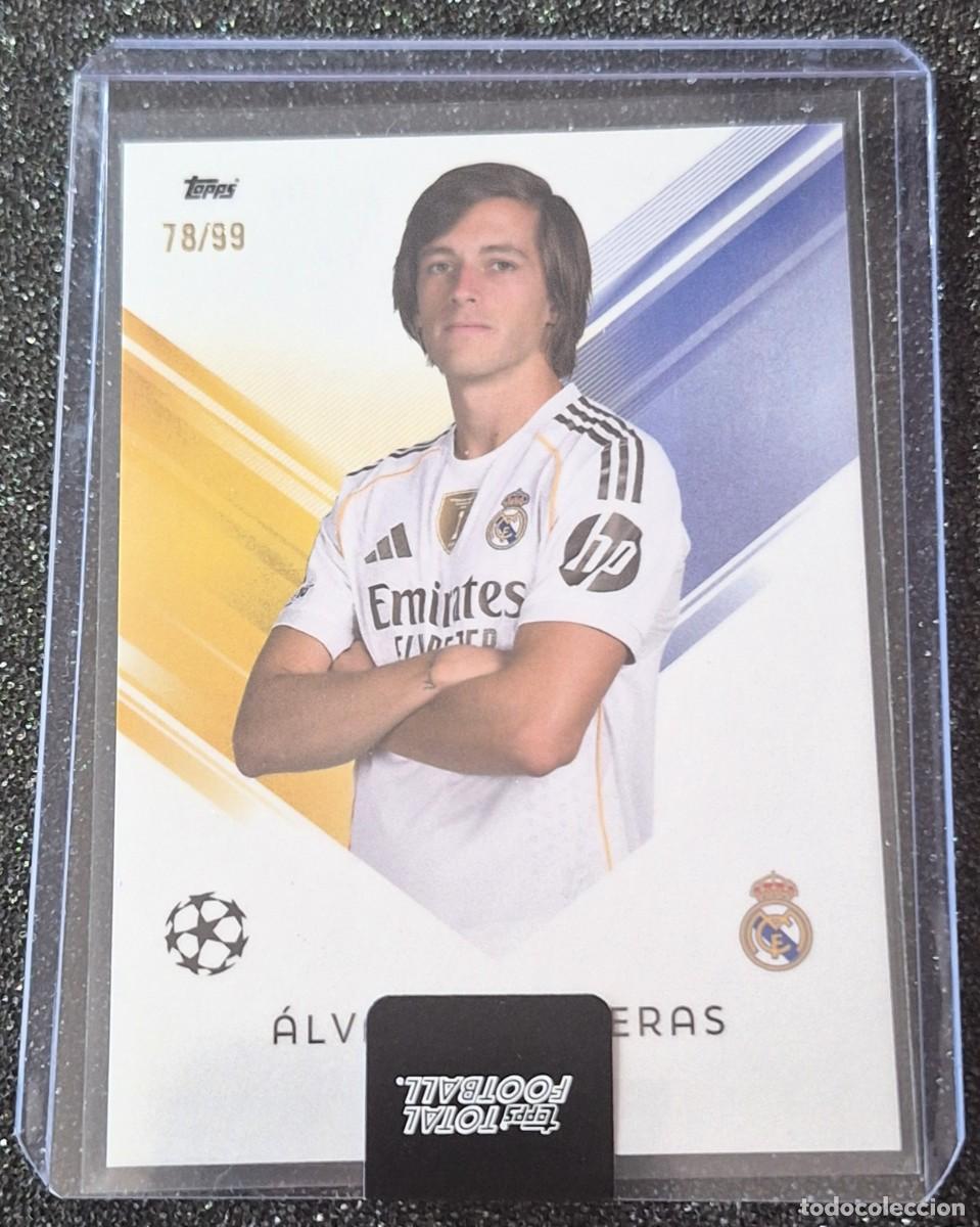 Cromos de F&uacute;tbol: Alvaro Carreras Real Madrid Topps Total Football 78/99