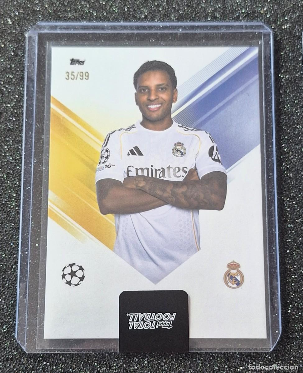 Cromos de F&uacute;tbol: Rodrygo Real Madrid Topps Total Football 35/99
