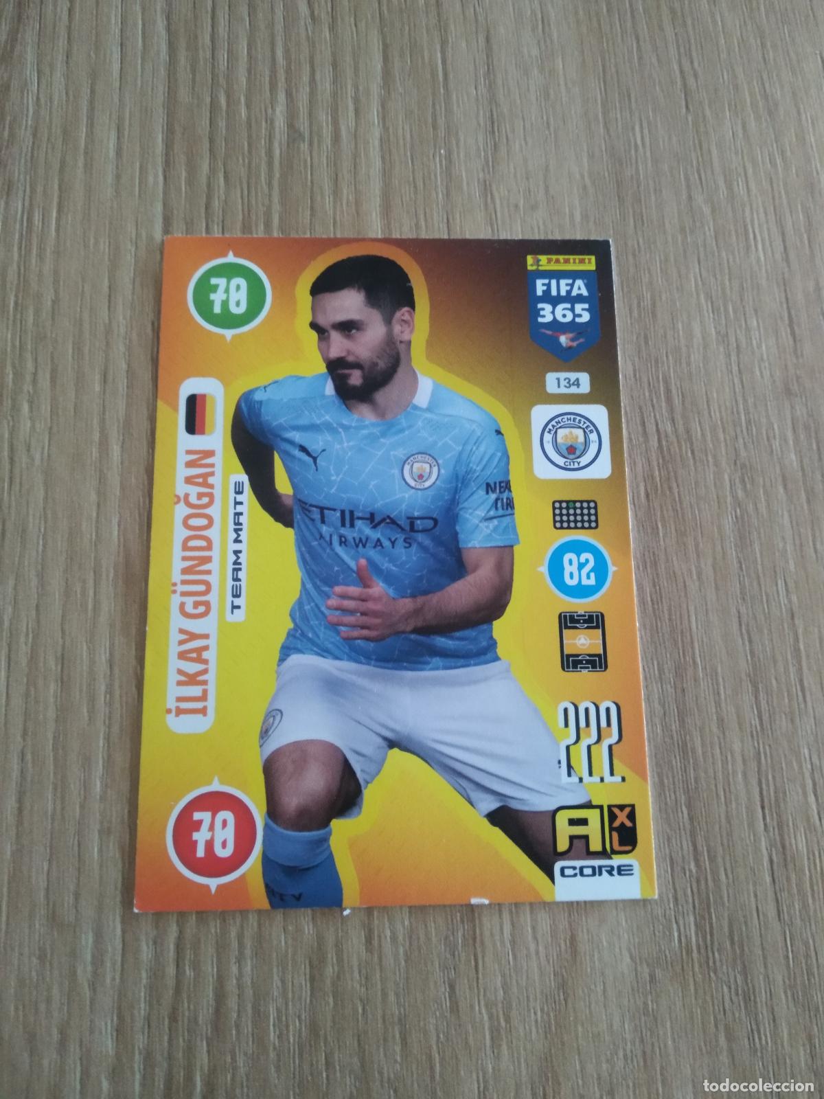 Cromos de F&uacute;tbol: 134 GUNDOGAN MANCHESTER CITY CROMO FUTBOL PANINI ADRENALYN 20-21 FIFA 365 2020-2021