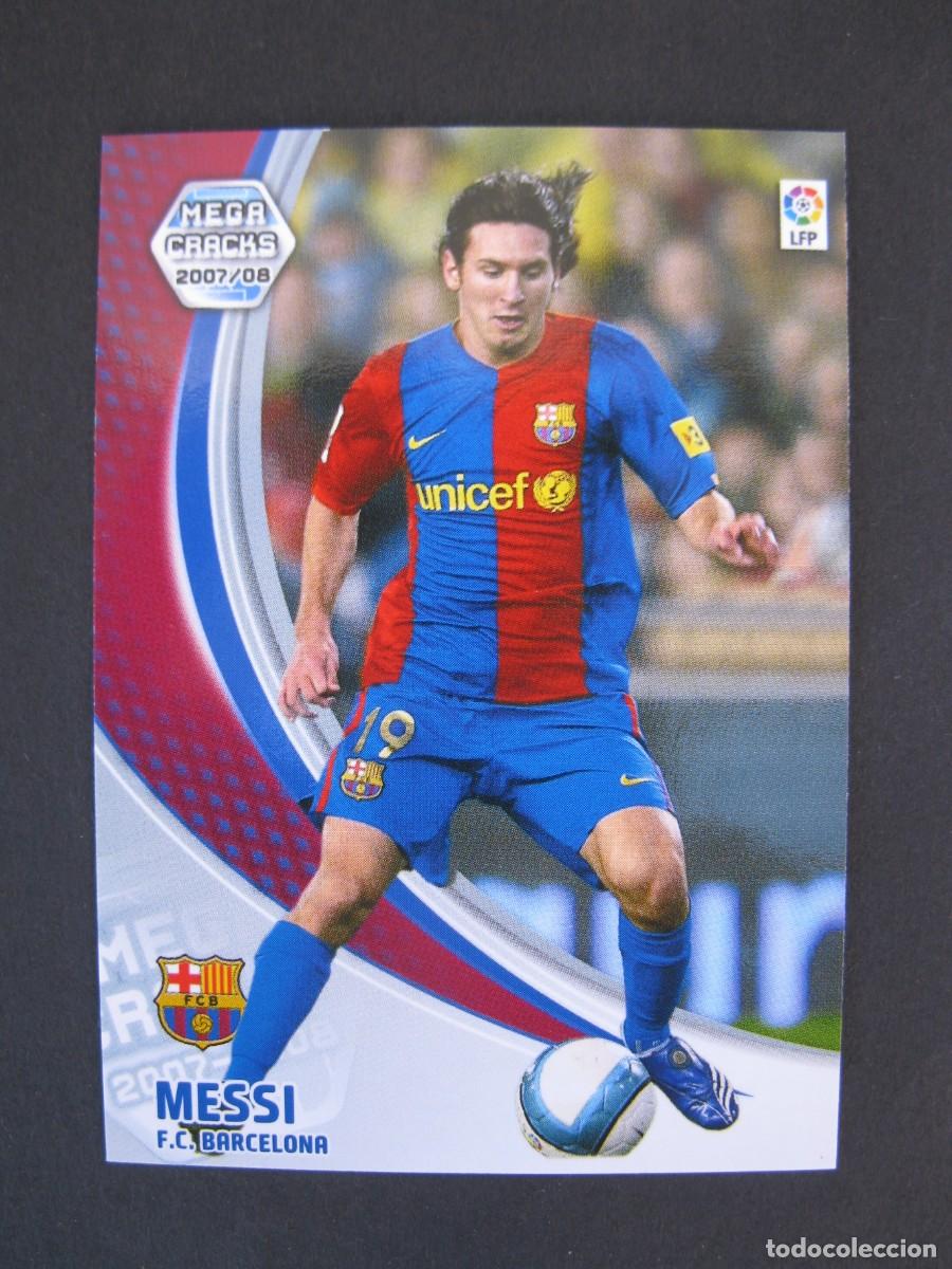 Cromos de F&uacute;tbol: MESSI (F.C. BARCELONA) - N&ordm; 69 - MEGACRACKS 2007-2008 - PANINI - 07-08.