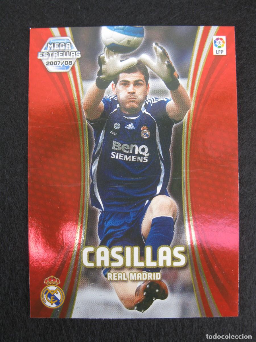 Cromos de Futebol: CASILLAS (R. MADRID) - N&ordm; 361 - MEGAESTRELLAS - MEGACRACKS 2007-2008 - PANINI - 07-08.